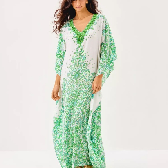 Lilly Pulitzer Marilla silk caftan - Picture 2 of 2